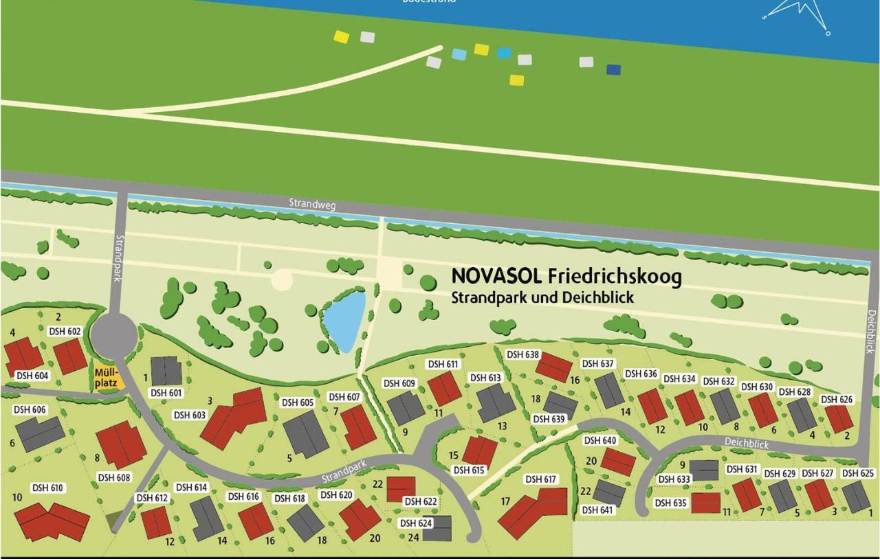 Friedrichskoog-Strandpark 8 Eksteriør bilde